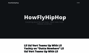 Howflyhiphop.com thumbnail