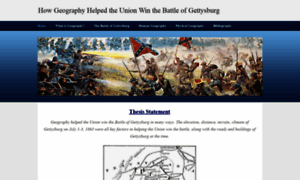 Howgeographyhelpedtheunionwinthebattleofgettysburg.weebly.com thumbnail