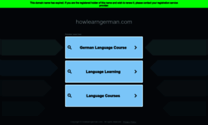 Howlearngerman.com thumbnail