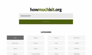 Howmuchisit.org thumbnail