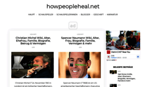 Howpeopleheal.net thumbnail