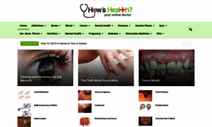 Howshealth.com thumbnail