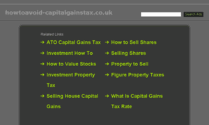 Howtoavoid-capitalgainstax.co.uk thumbnail