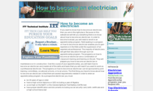 Howtobecomeanelectricianx.com thumbnail