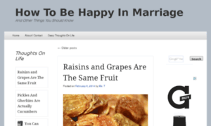 Howtobehappyinmarriage.com thumbnail