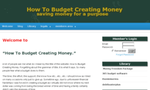 Howtobudgetcreatingmoney.com.au thumbnail