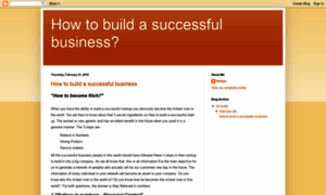 Howtobuildasuccessfulstartup.blogspot.com thumbnail