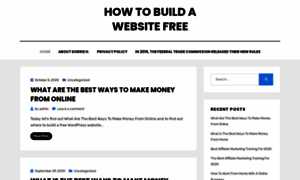 Howtobuildawebsitefree.com thumbnail