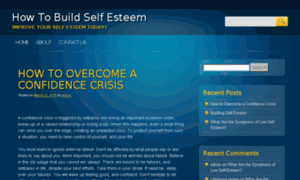 Howtobuildselfesteem.org thumbnail