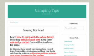 Howtocampingtips.com thumbnail