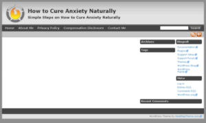 Howtocureanxietynaturally.com thumbnail