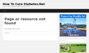 Howtocurediabetes.net thumbnail