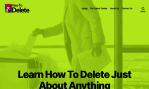 Howtodelete.co thumbnail