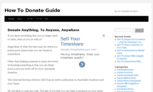 Howtodonateguide.com thumbnail