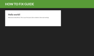 Howtofixguide.com thumbnail