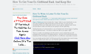 Howtogetbackgirlfriend.wordpress.com thumbnail