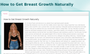 Howtogetbreastgrowthnaturally.webs.com thumbnail