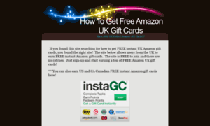 Howtogetfreeamazonukgiftcards.blinkweb.com thumbnail