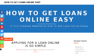 Howtogetloansonlineeasy.com thumbnail