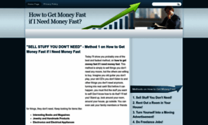 Howtogetmoneyfastnow.blogspot.com thumbnail