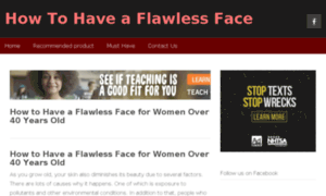 Howtohaveaflawlessface.com thumbnail
