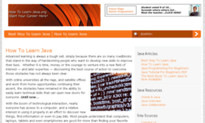 Howtolearnjava.org thumbnail