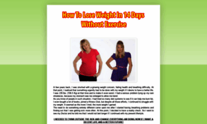 Howtoloseweightin14days.blogspot.com thumbnail