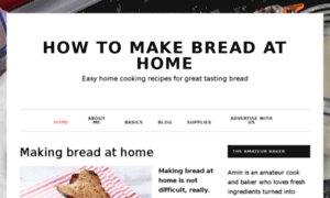 Howtomakebreadathome.com thumbnail