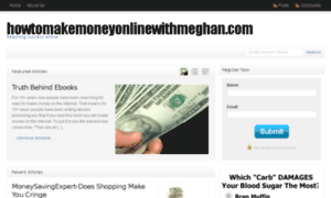 Howtomakemoneyonlinewithmeghan.com thumbnail