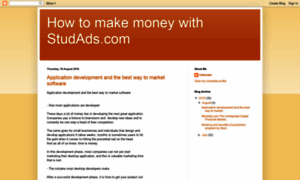 Howtomakemoneywithstudads.blogspot.com thumbnail