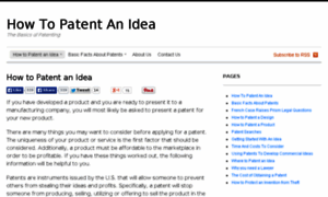 Howtopatentanidea.net thumbnail