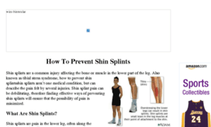 Howtopreventshinsplints.com thumbnail