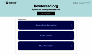 Howtoread.org thumbnail
