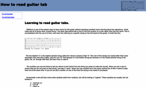 Howtoreadguitartab.com thumbnail