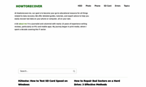 Howtorecover.me thumbnail