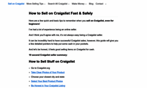 Howtoselloncraigslistebook.com thumbnail