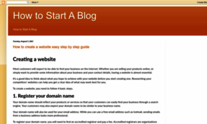 Howtostartblogfor.blogspot.in thumbnail