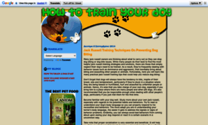 Howtotrainadogfast.blogspot.com thumbnail