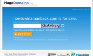 Howtowinamanback.com thumbnail