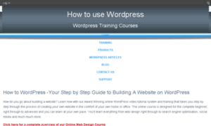 Howtowordpress.com.au thumbnail