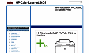 Hp-color-laserjet-2605.printerdepo.com thumbnail