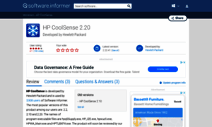 Hp-coolsense.software.informer.com thumbnail