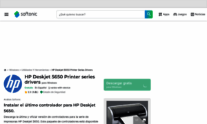 Hp-deskjet-5650-printer-series-drivers.softonic.com thumbnail