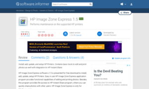 Hp-image-zone-express.software.informer.com thumbnail