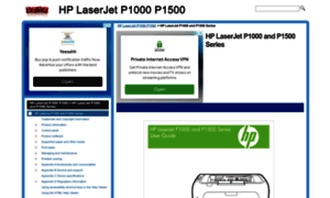 Hp-laserjet-p1000-p1500.printerdepo.com thumbnail