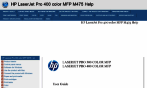 Hp-laserjet-pro-400-color-mfp-m475.printerdoc.net thumbnail