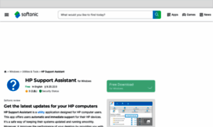 Hp-support-assistant.en.softonic.com thumbnail
