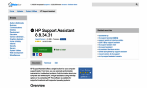 Hp-support-assistant.updatestar.com thumbnail
