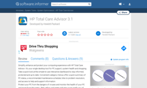 Hp-total-care-advisor.software.informer.com thumbnail