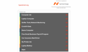 Hpandroid.org thumbnail